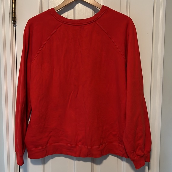 Sézane Année (Year/Decade) Sweatshirt 1990 in Red - Picture 5 of 5